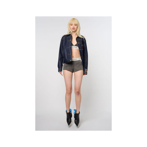 AIR YARN RAW DENIM JACKET