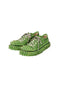 DIRTY SPIKE TOE CAP CANVAS SNEAKER
