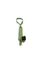 SHAPE MEMORY MICRO PATTERN TIE：GREEN