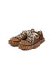 DIRTY SPIKE TOE CAP CANVAS SNEAKER