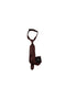 SHAPE MEMORY SHIJIRA TIE: BROWN