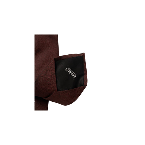 SHAPE MEMORY SHIJIRA TIE: BROWN