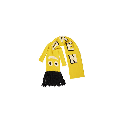 AIR DANCER KNIT DRESS / SCARF: YELLOW