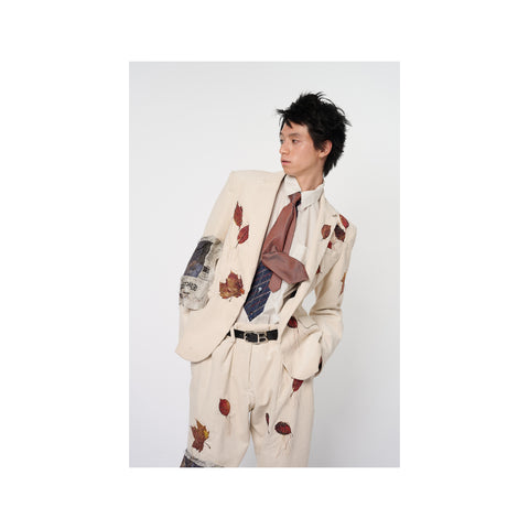 SHAPE MEMORY MICRO PATTERN TIE: GREEN