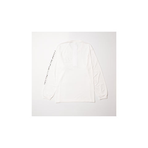 CO2 AIR YARN LONG SLEEVE T-SHIRT：WHITE