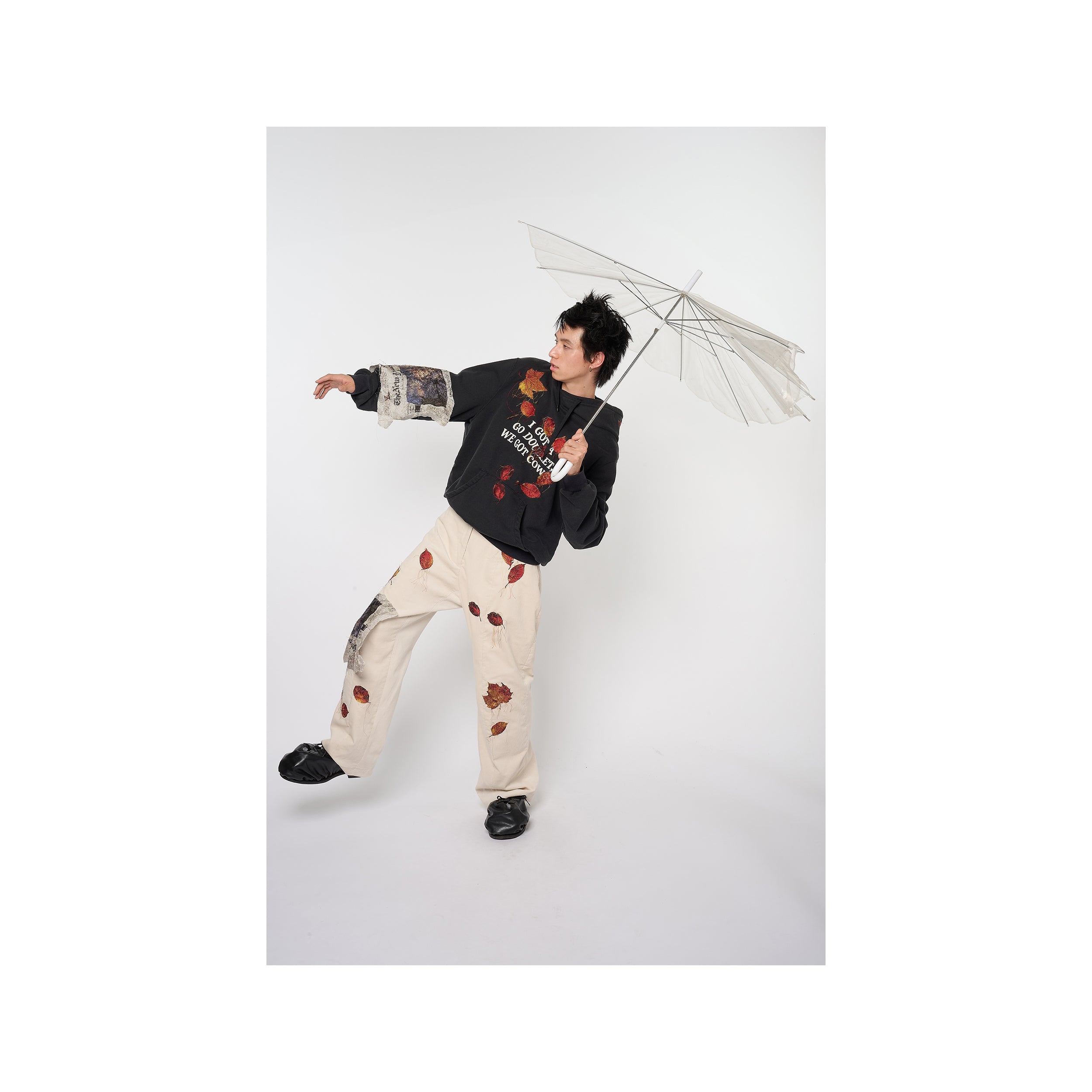TWISTER HOODIE：BLACK – doublet