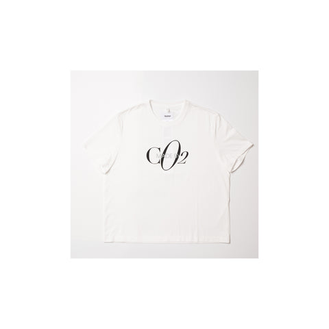CO2 AIR YARN T-SHIRT：WHITE