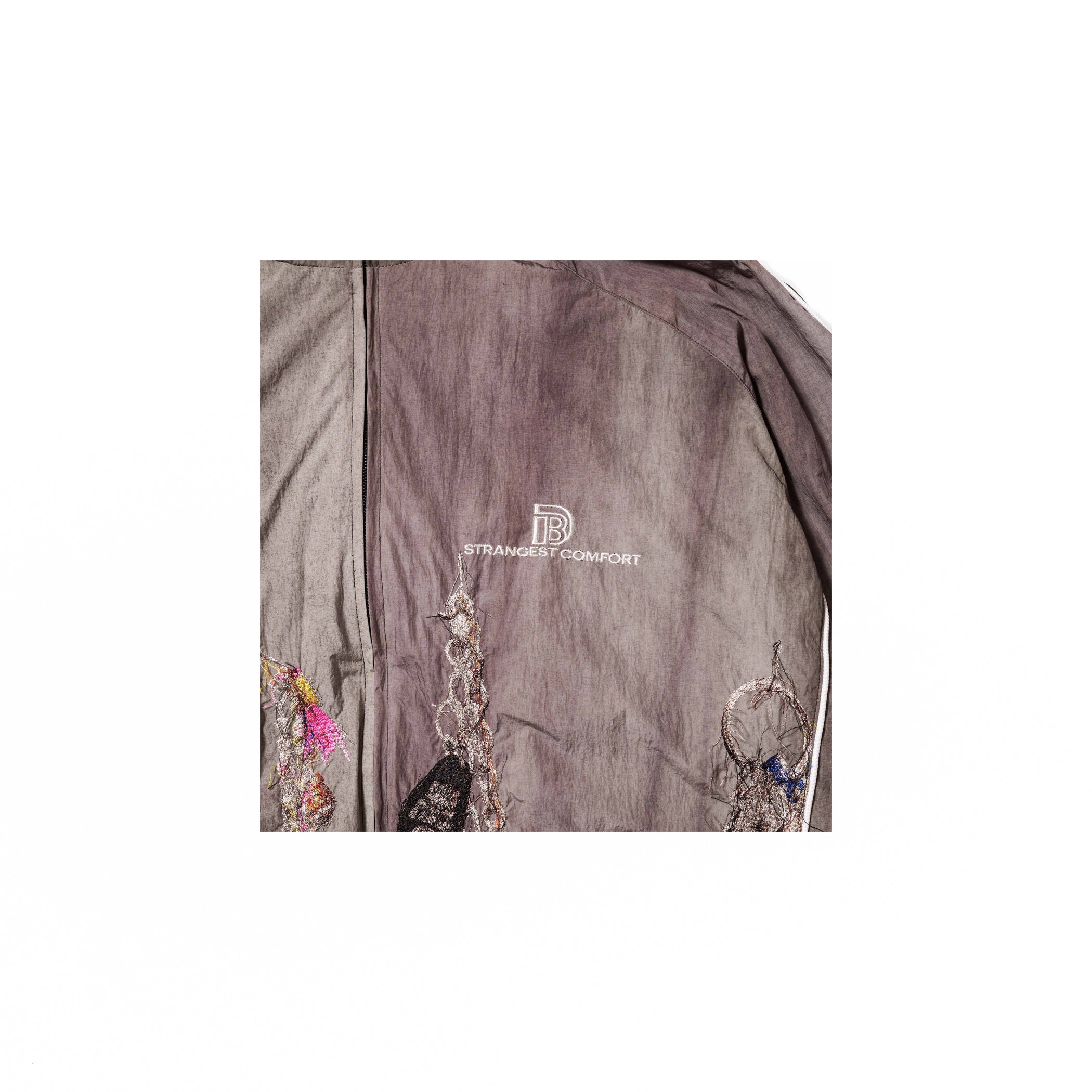 EMBROIDERED CHAIN TRACK JACKET – doublet