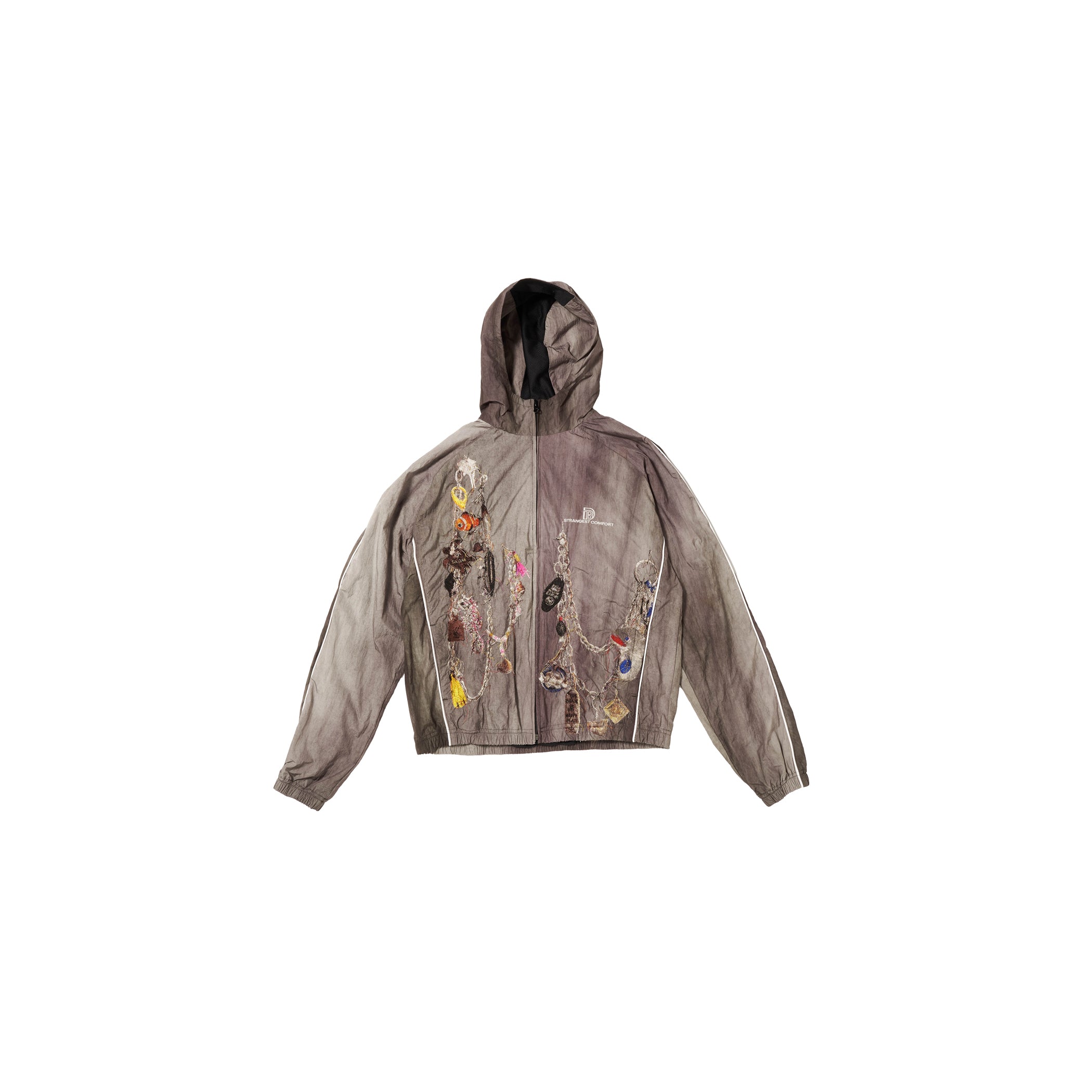 EMBROIDERED CHAIN TRACK JACKET – doublet