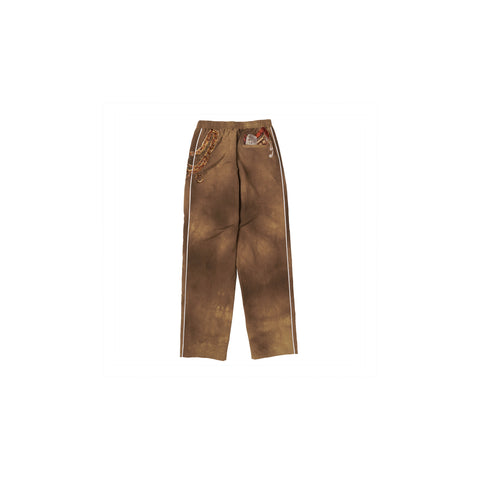 TROMPE L’OEIL EMBROIDERY TRACK PANTS