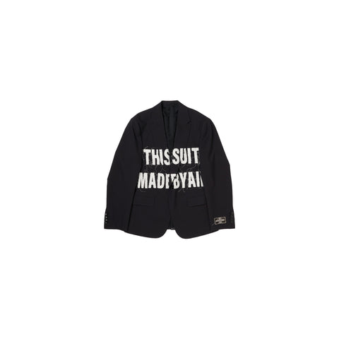 AIR YARN EMBROIDERY TAILORED JACKET