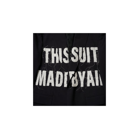 AIR YARN EMBROIDERY TAILORED JACKET