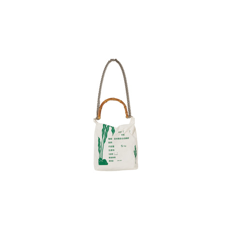 RICE BAG WITH BAMBOO HANDLE