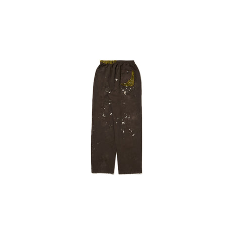 MOSS-GROWN EMBROIDERY SWEAT PANTS