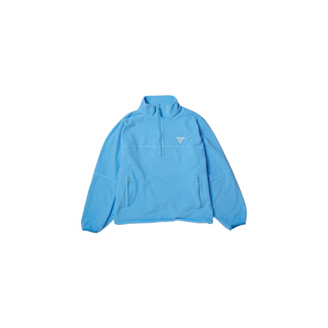 AIR YARN HALF ZIP FLEECE PULLOVER