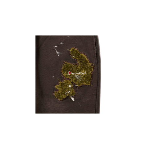 MOSS-GROWN EMBROIDERY SWEAT PANTS