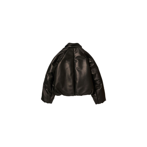 INFLATED BALLOON LEATHER JACKET
