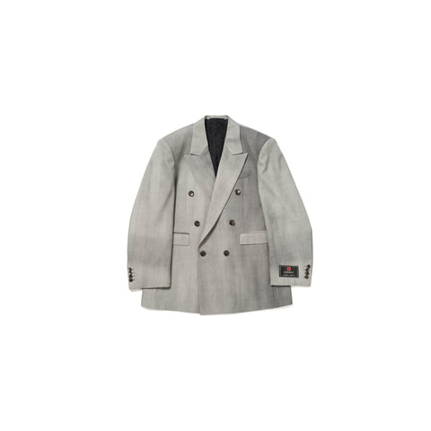 FADED SPRAY-DYE DOUBLE JACKET
