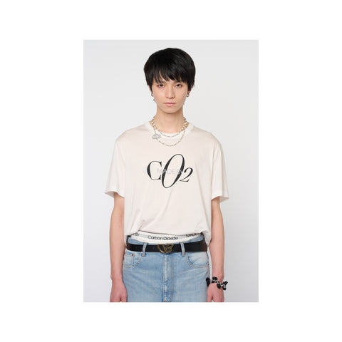 AIR CARBON MATINE NECKLACE : SILVER