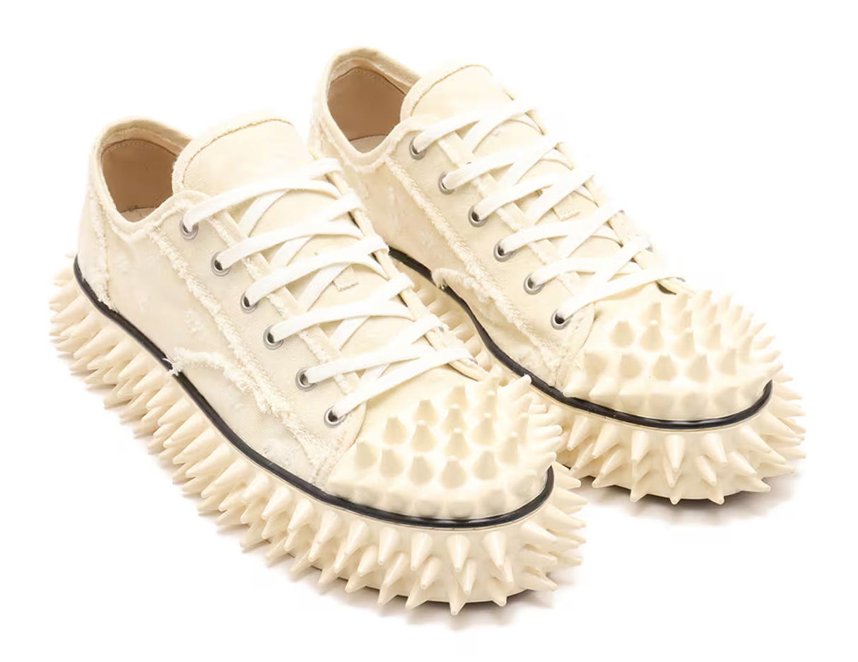 SPIKY CANVAS SNEAKER – doublet SPIKY CANVAS SNEAKER – doublet