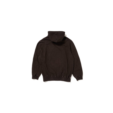 MUD-DYED HOODIE WITH SHFU
