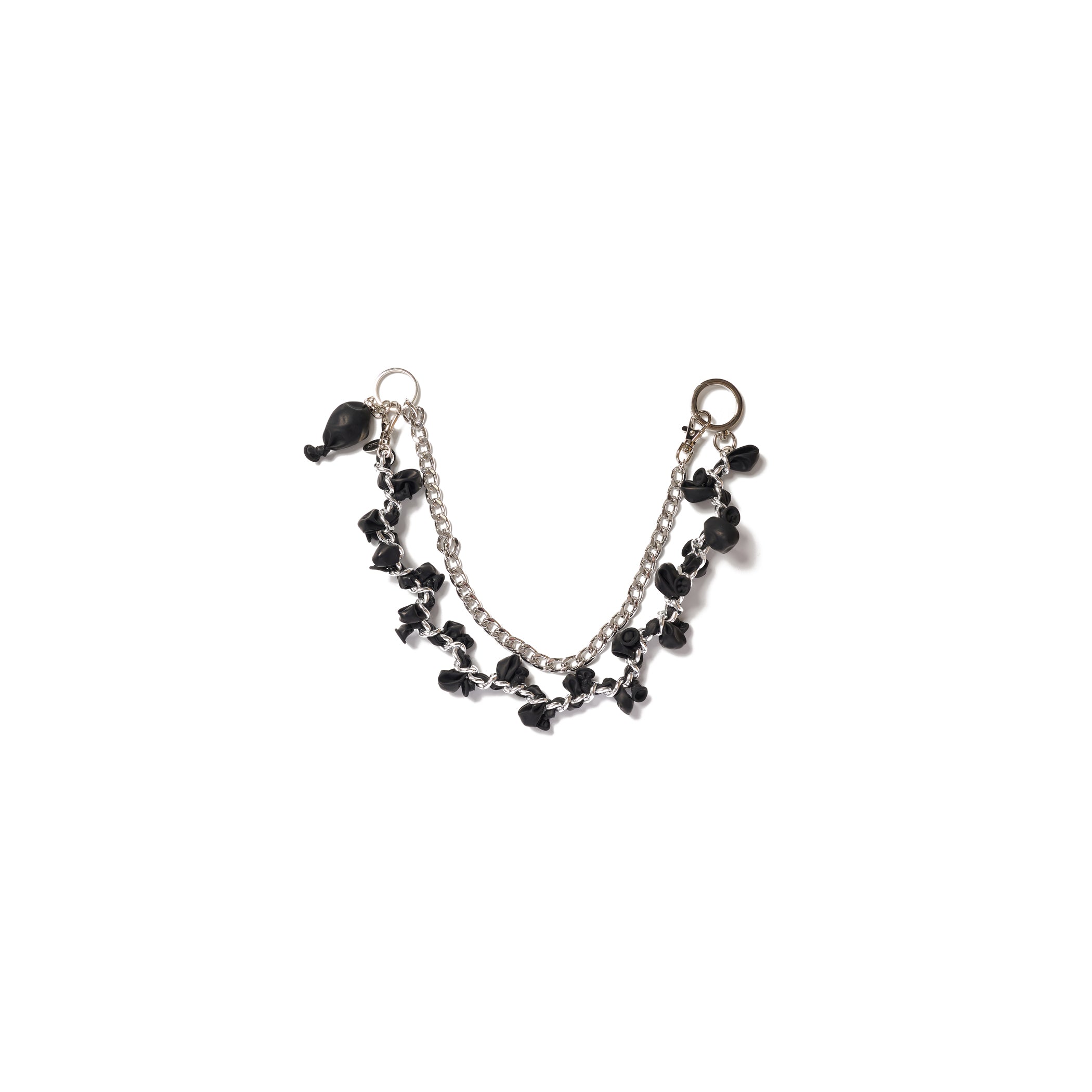 BALLOON KEY CHAIN : SILVER – doublet