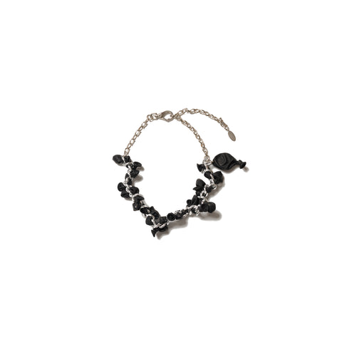 BALLOON CHAIN NECKLACE : SILVER