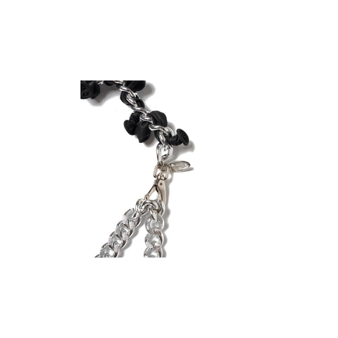 BALLOON CHAIN NECKLACE : SILVER