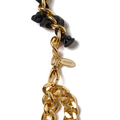 BALLOON CHAIN NECKLACE : GOLD
