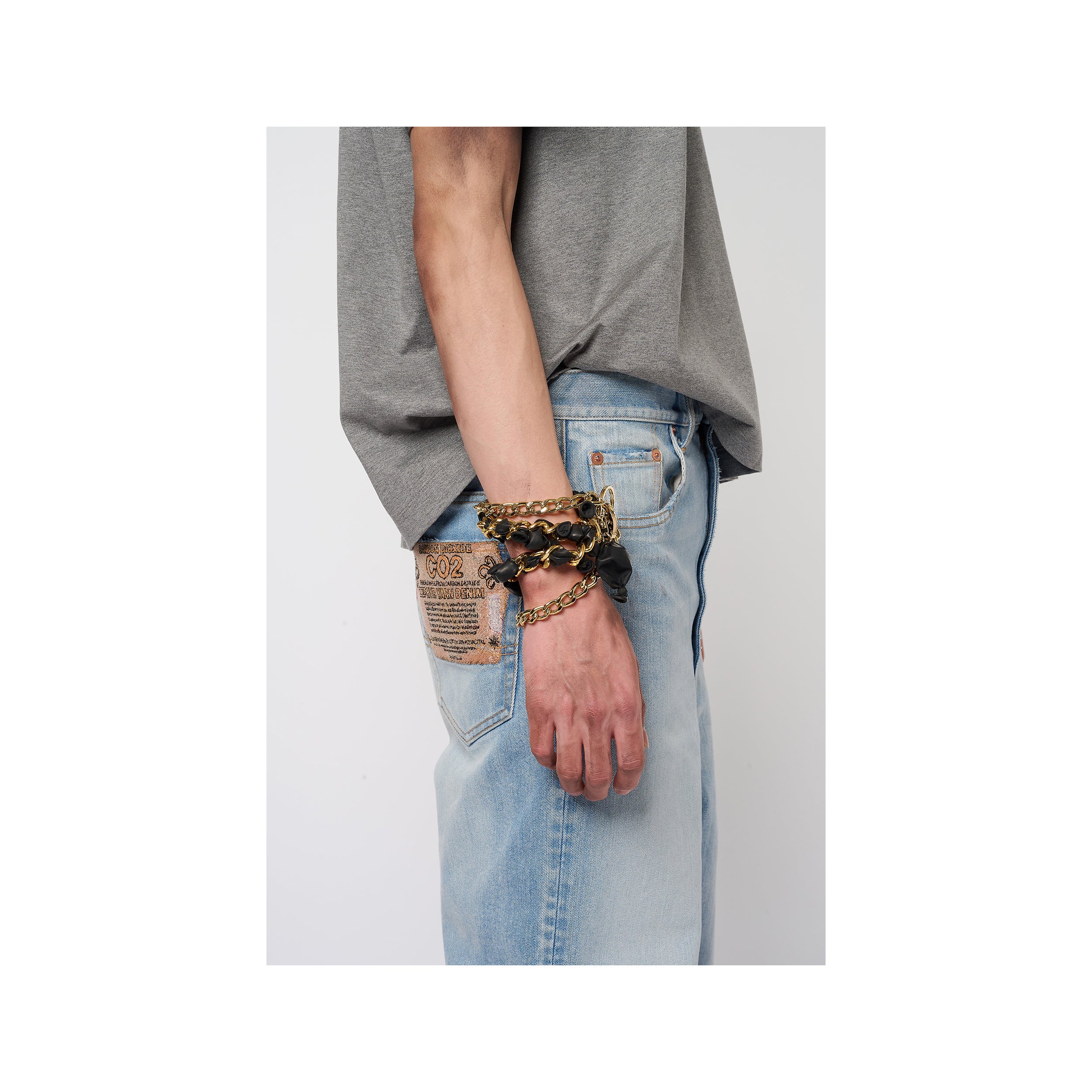 BALLOON KEY CHAIN : SILVER – doublet