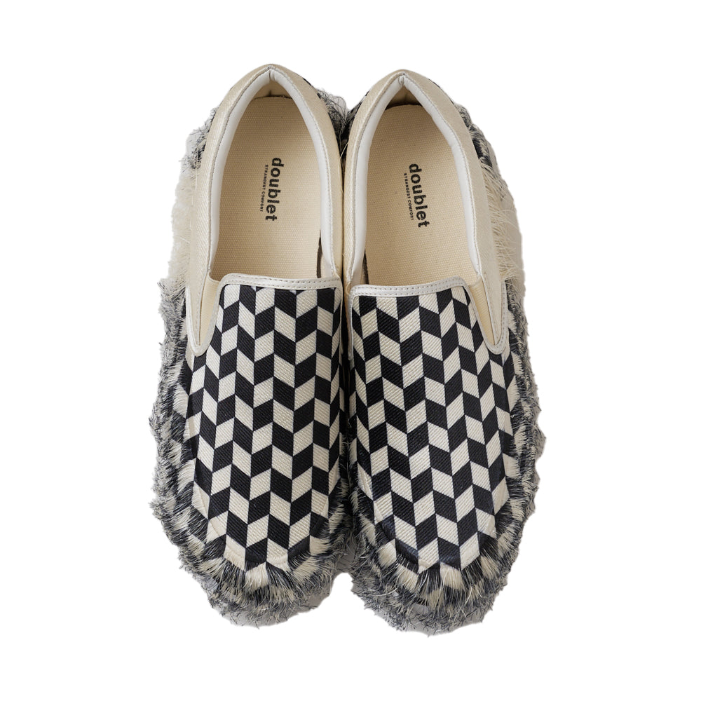 FRINGE EMBROIDERY SNEAKER