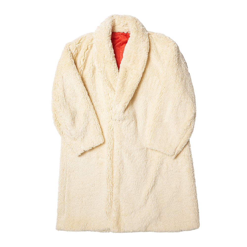 ORGANIC COTTON FUR LONG COAT