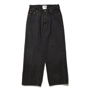 WOVEN SEQUIN DENIM PANTS