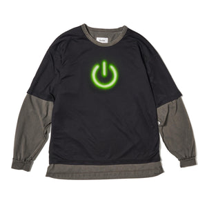 ON&OFF REVERSIBLE L/S T-SHIRT
