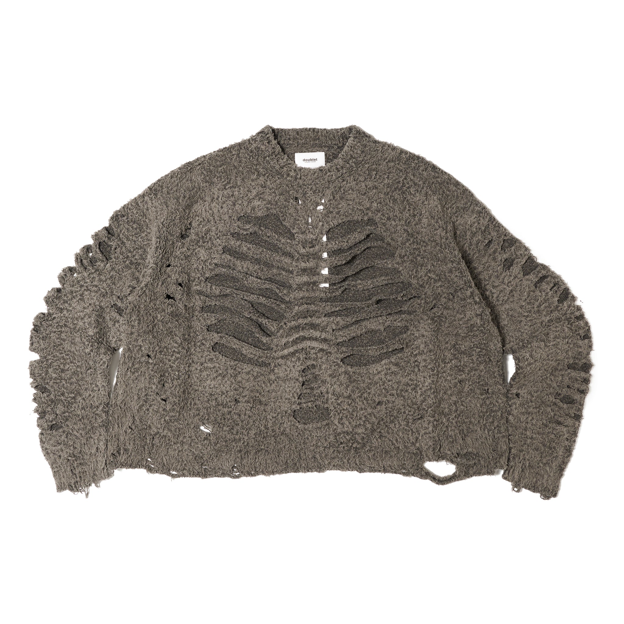 RIBCAGE KNIT PULLOVER