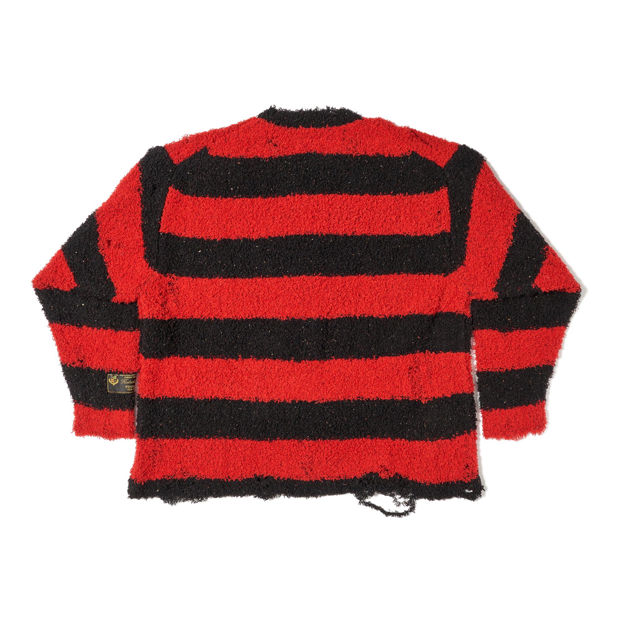 トップス doublet RECYCLED WOOL STRIPE KNIT RECYCLED WOOL STRIPE KNIT – doublet