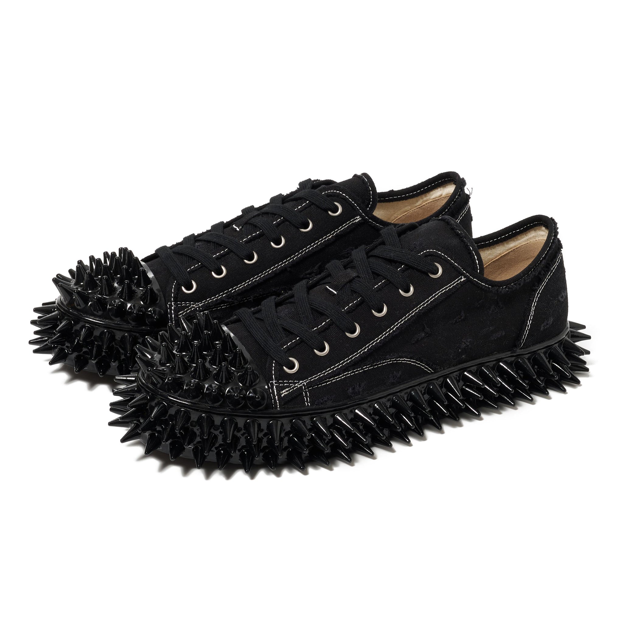 SPIKY CANVAS SNEAKER
