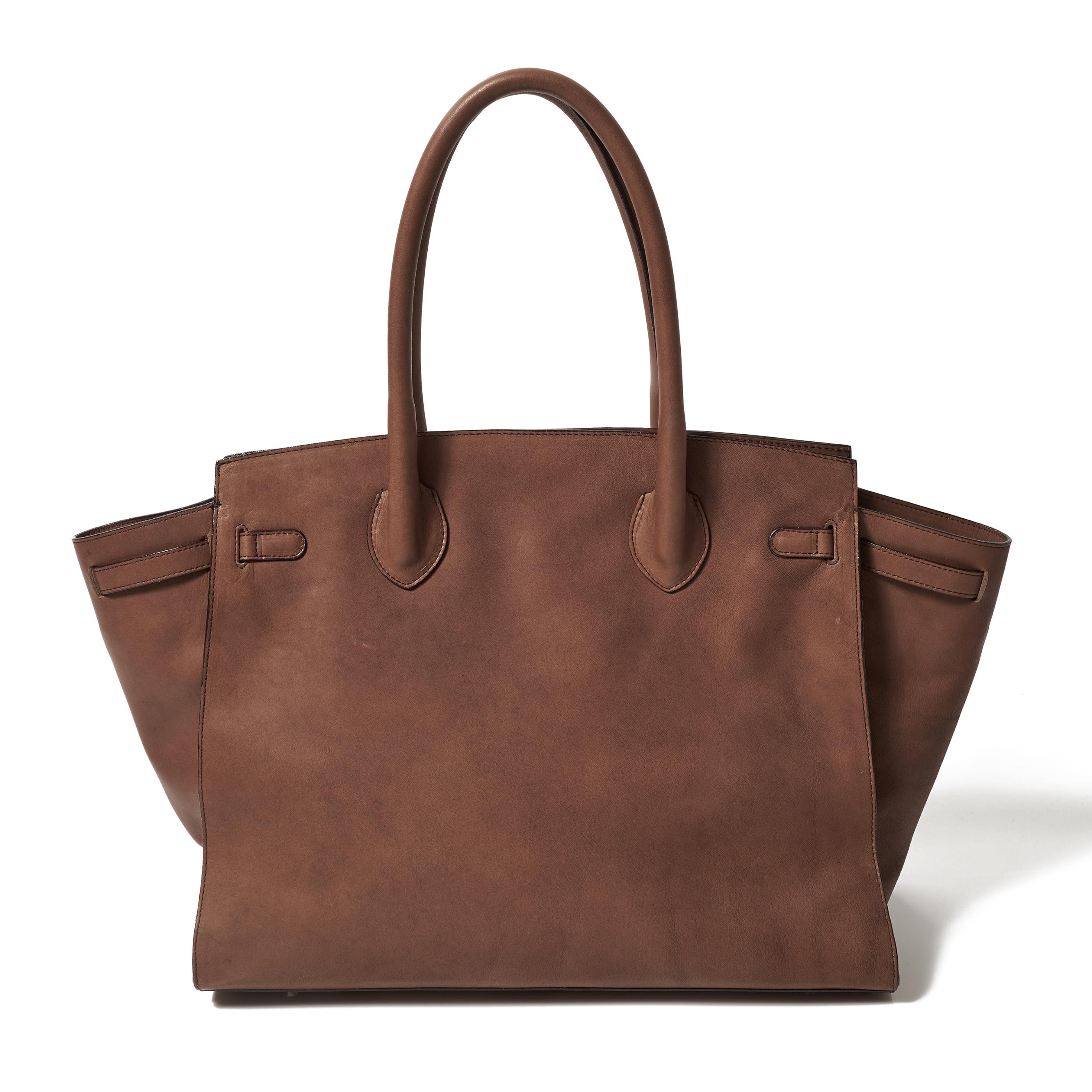 BREWED-DYED LEATHER “ITA” BAG – doublet