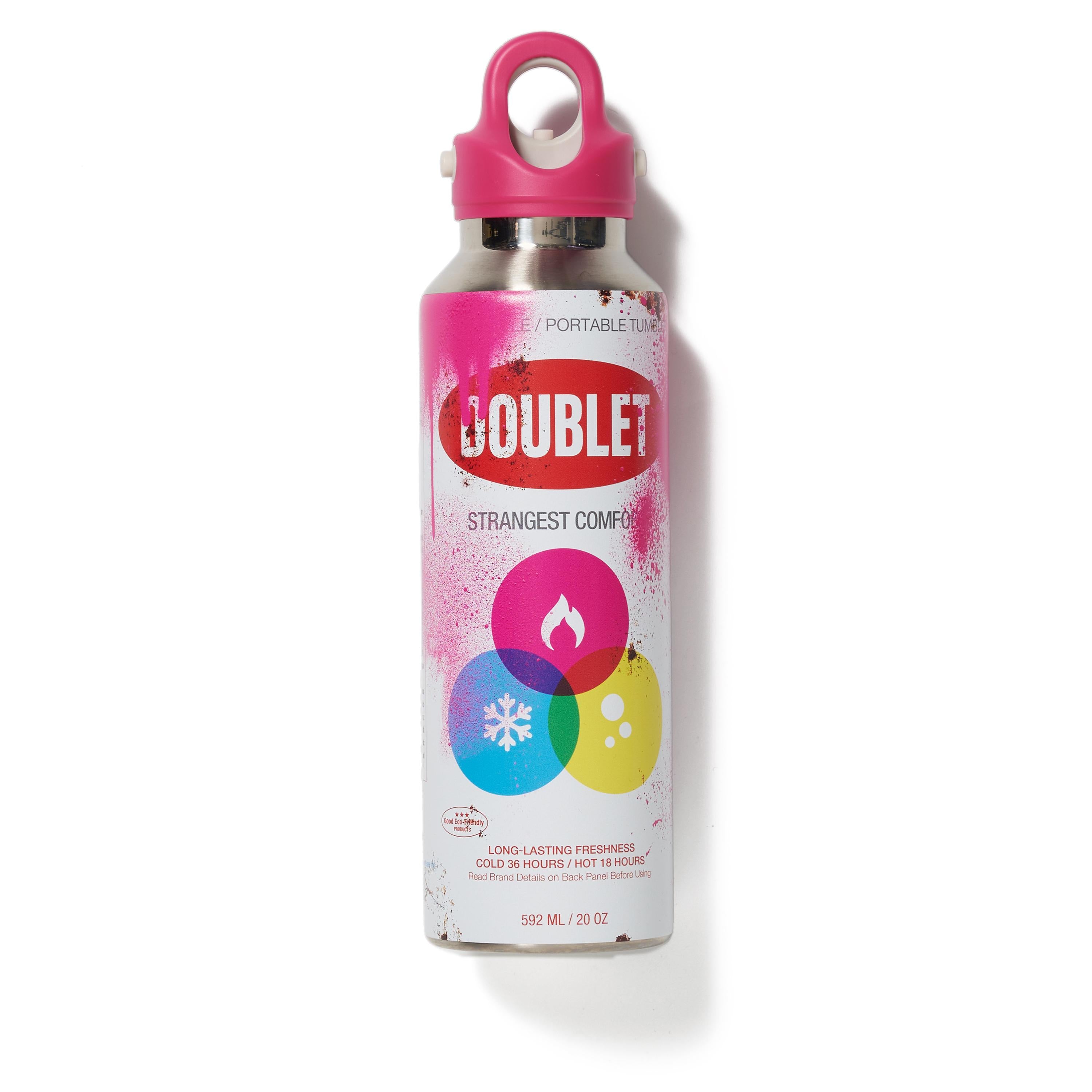 doublet x Revomax BOTTLE ボトル PINK MEDIUM SPRAY-CAN WATER BOTTLE/MEDIUM – doublet