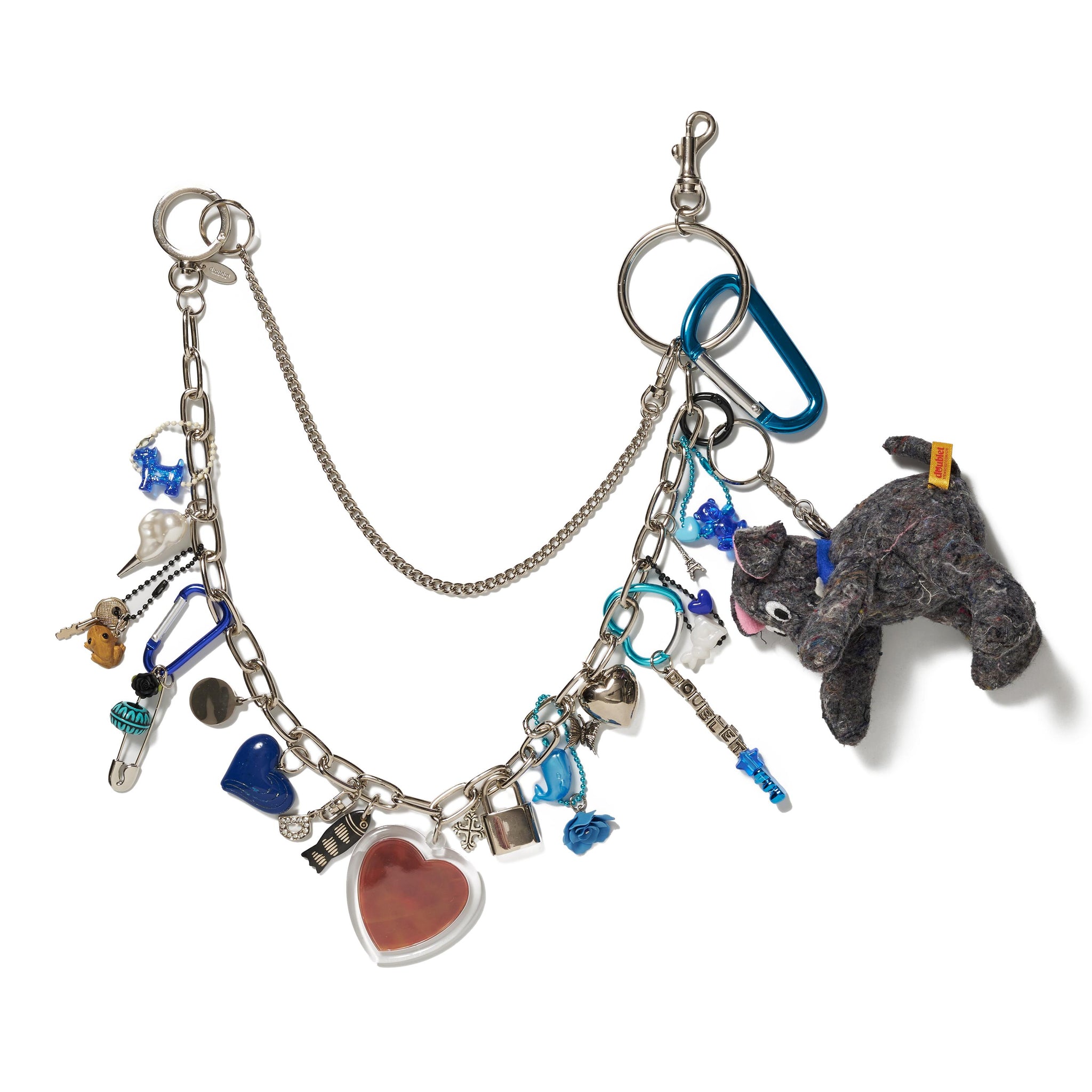 KEY CHAIN WITH DOG DOLL