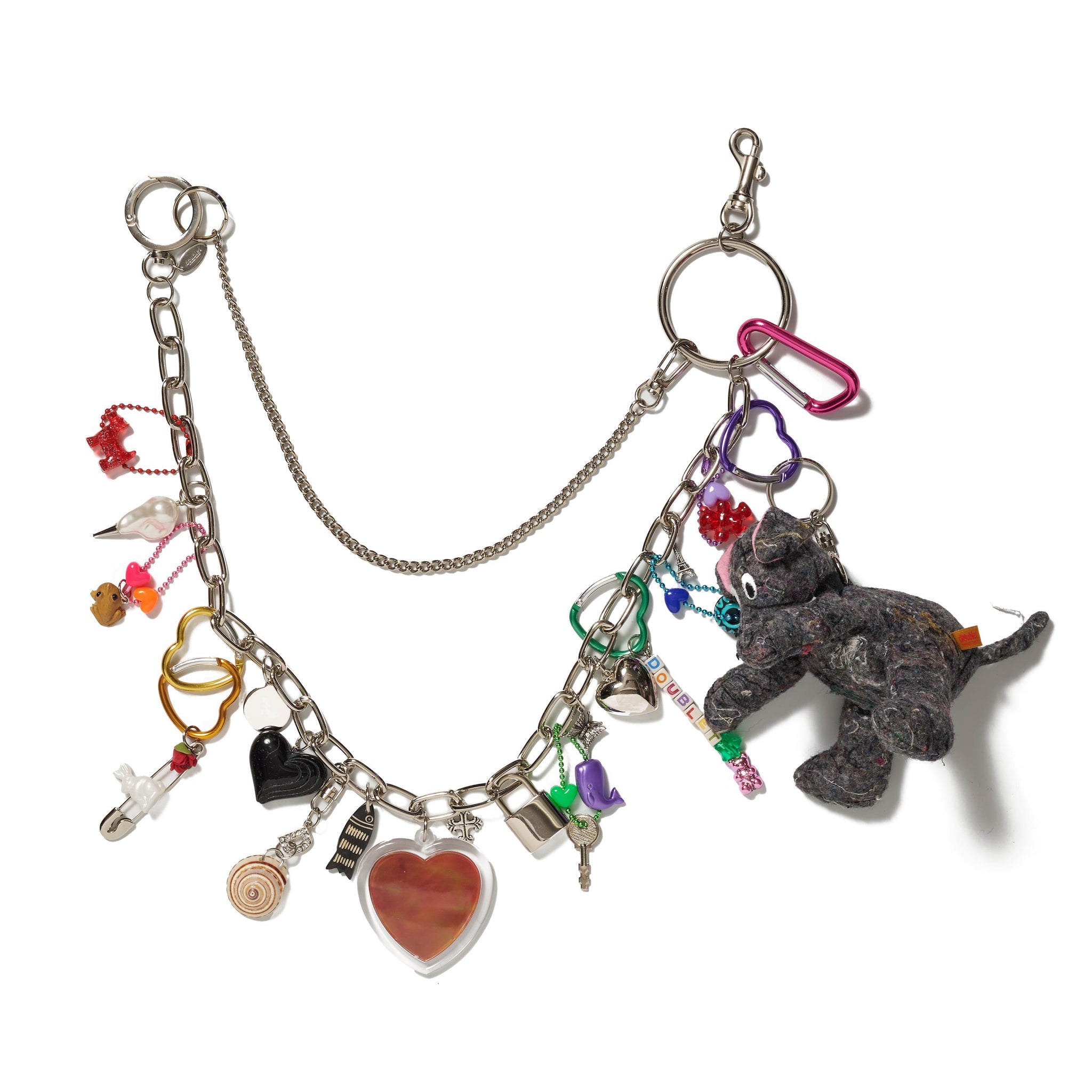 KEY CHAIN WITH DOG DOLL