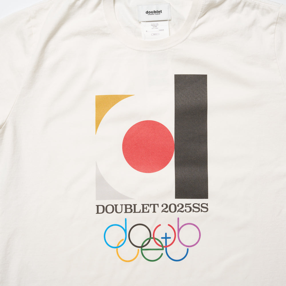 DOUBLET2025SS LOGO T-SHIRT