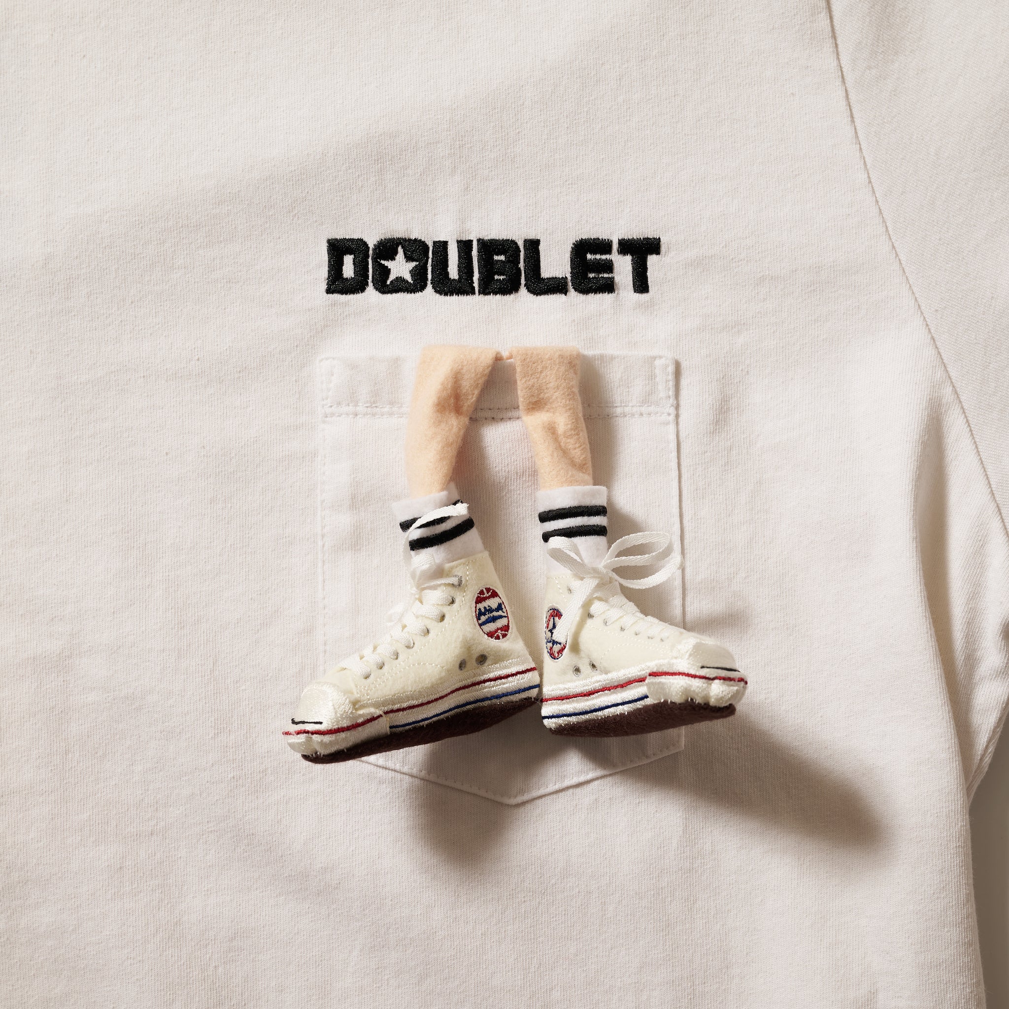 "JACK PARCELL ALLSTER" EMBROIDERY T-SHIRT