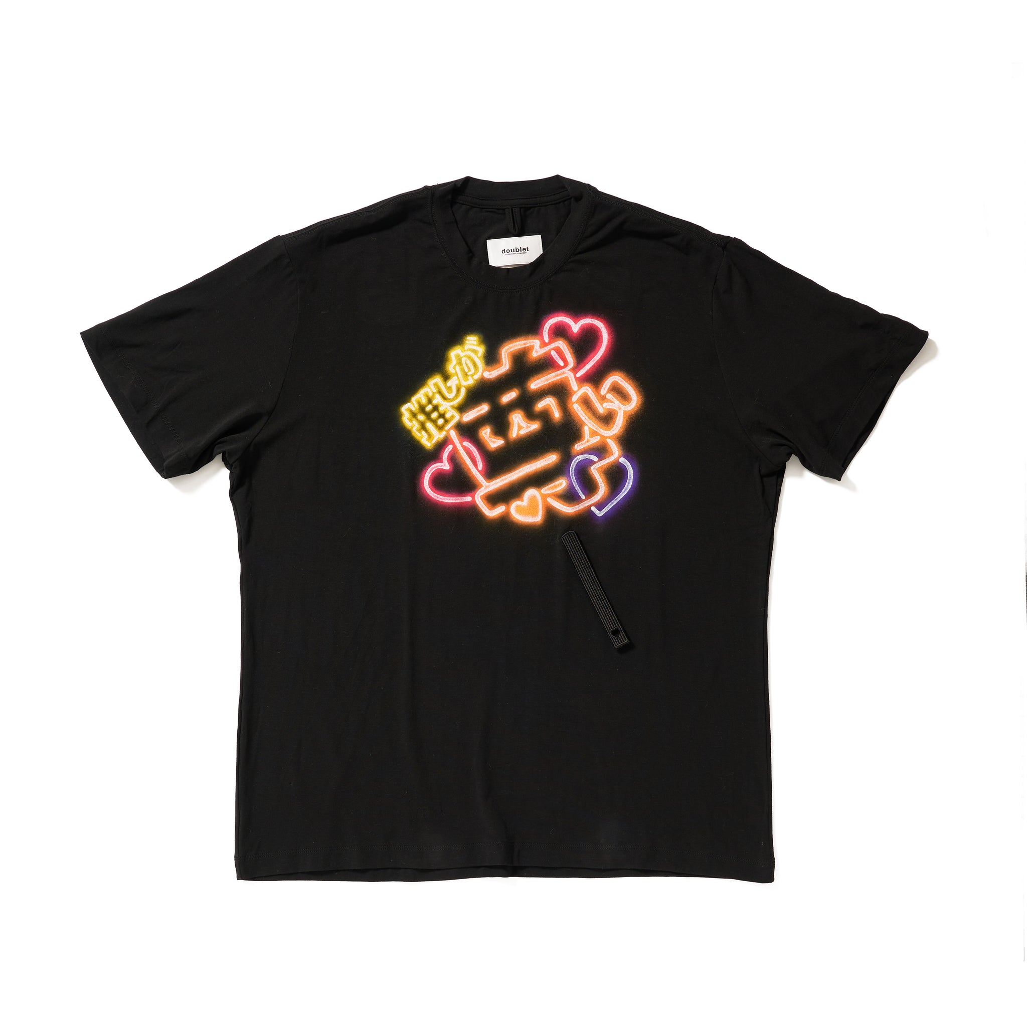 BIG FAN-SERVICE NEON PAINT T-SHIRT