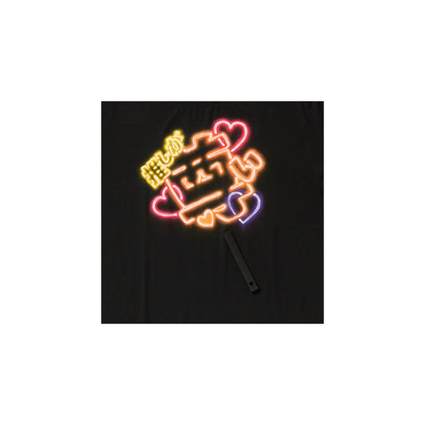 BIG FAN-SERVICE NEON PAINT T-SHIRT