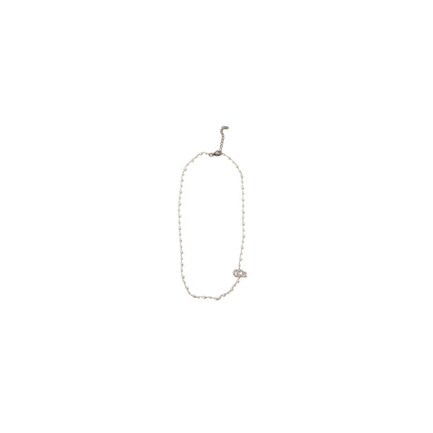 AIR CARBON MATINE NECKLACE : SILVER