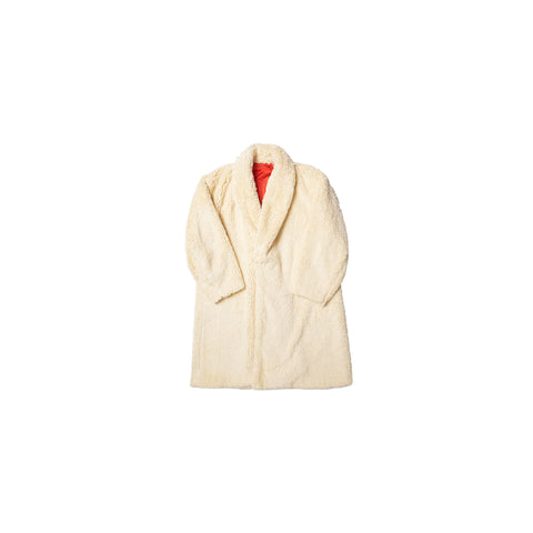 ORGANIC COTTON FUR LONG COAT