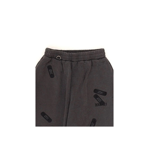 BANDAGE EMBROIDERY SWEAT PANTS