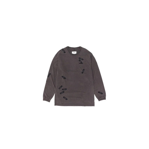 BANDAGE EMBROIDERY L/S T-SHIRT