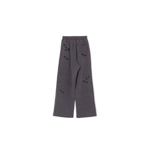 BANDAGE EMBROIDERY SWEAT PANTS